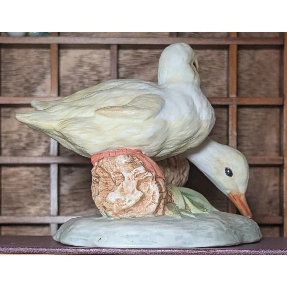 11. Duck Pair Figurine Made in Mexico